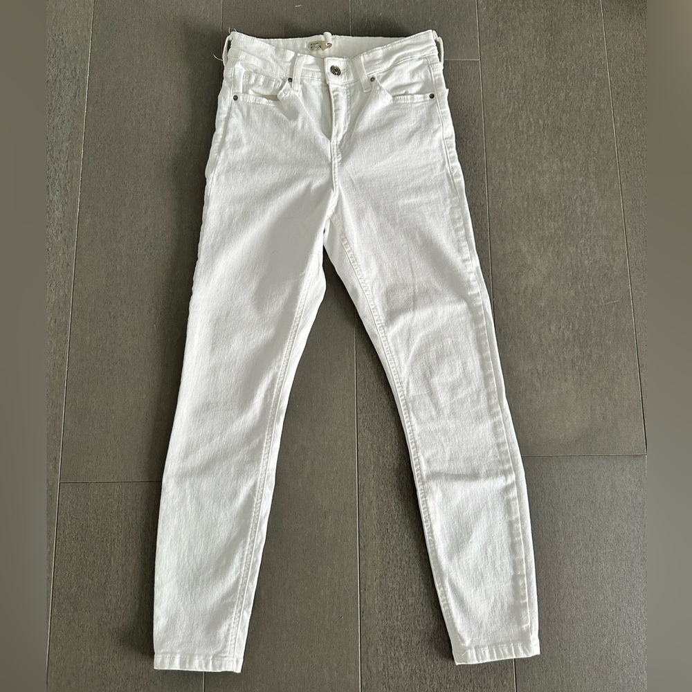 Top shop Jamie white jeans